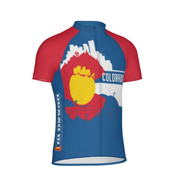 Colorful Colorado Jersey Quick-Drying Top Deals - Image 5