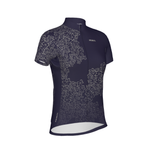 Purple Floral Women's Jersey Quick-Drying New Year Deals