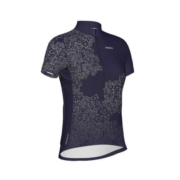 Purple Floral Women's Jersey Quick-Drying New Year Deals