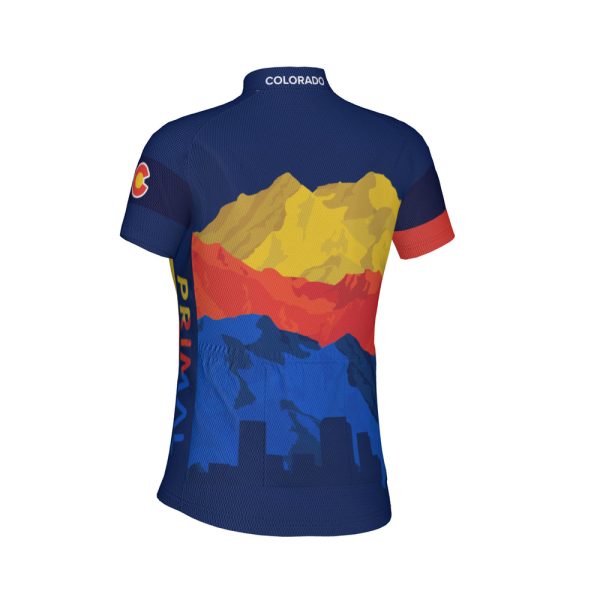 Colorado Flag Women's Jersey Quick-Drying Latest - Image 2