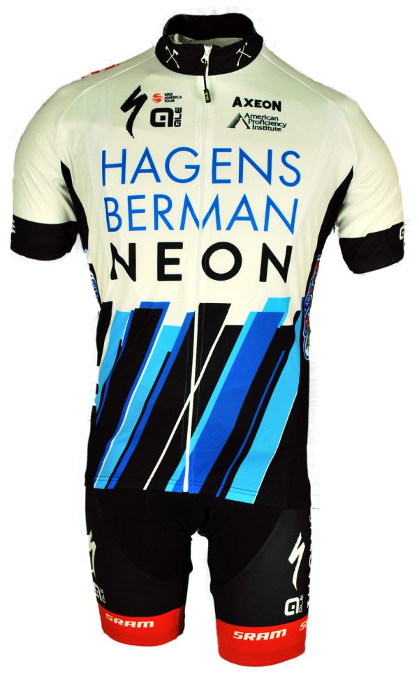 2017 Team Axeon Hagens Berman Full Zipper Jersey - Image 2