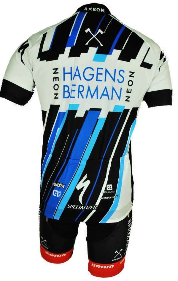 2017 Team Axeon Hagens Berman Full Zipper Jersey - Image 3