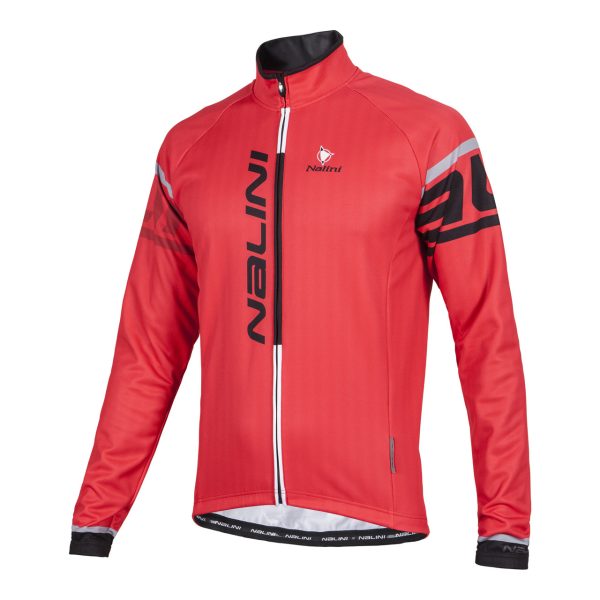 Nalini Logo Ti Red Long Sleeve Jersey - Image 2