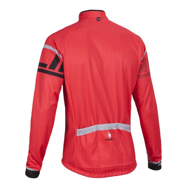 Nalini Logo Ti Red Long Sleeve Jersey - Image 3